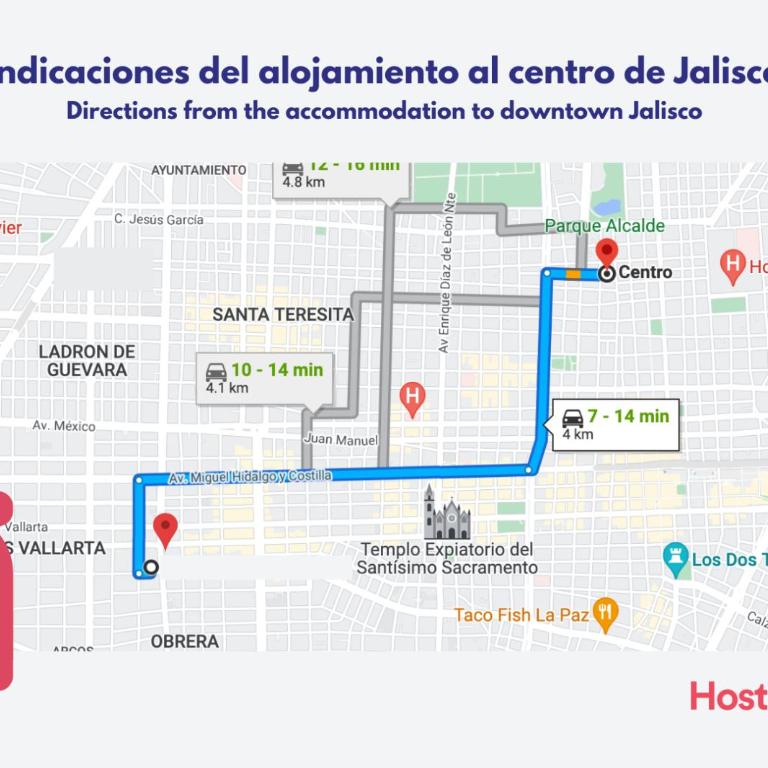 Hostal La Paz & Love Guadalajara - Standard Double Room - 5
