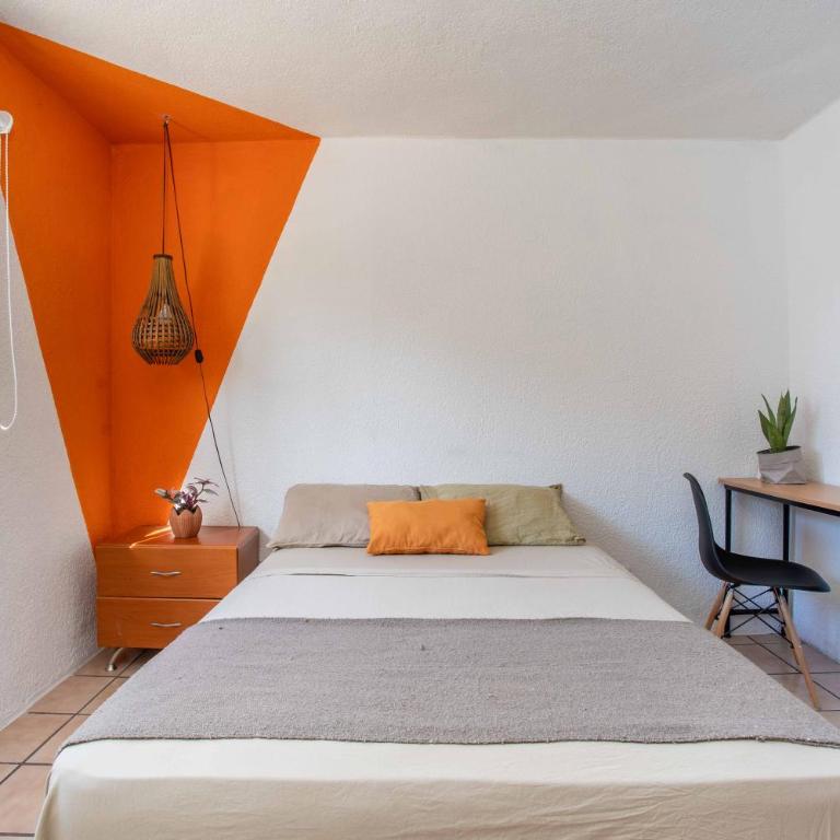 Hostal La Paz & Love Guadalajara - Double Room - 16