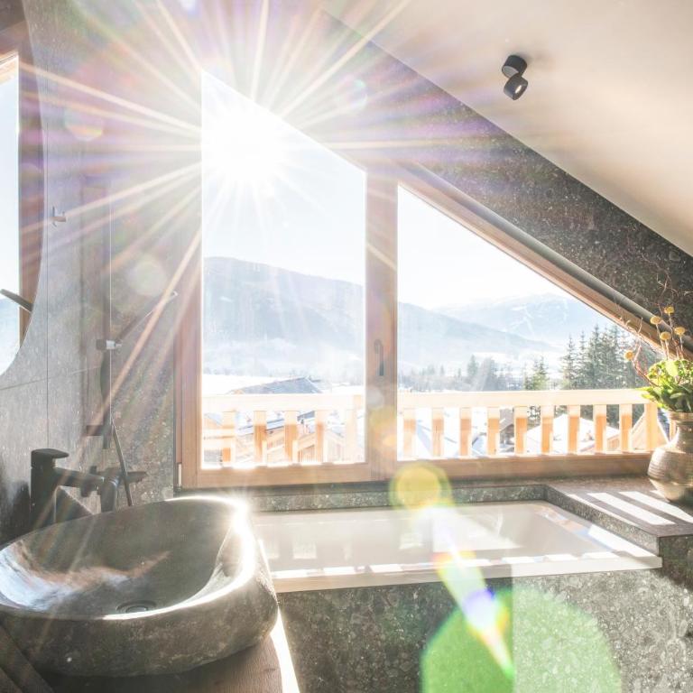 Lerchpeuntgut Almchalets - Wellness-Chalet - 7