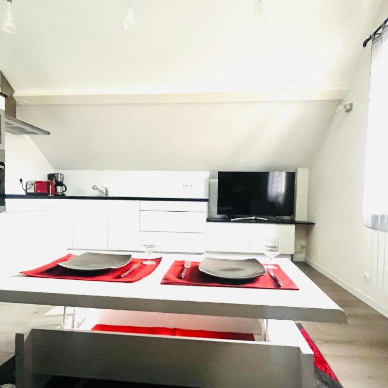 Le Red Loft à 5min du centre-ville avec parking privatif gratuit - Appartamento con 1 Camera da Letto - 14