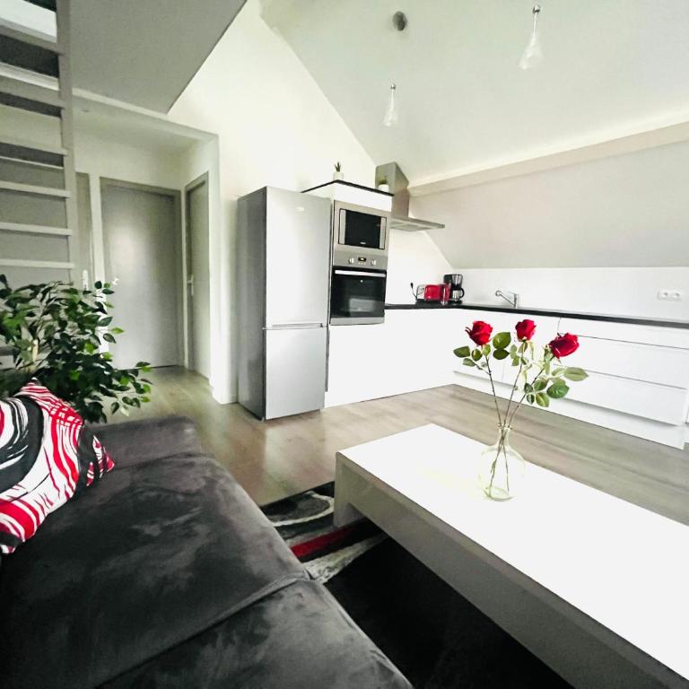 Le Red Loft à 5min du centre-ville avec parking privatif gratuit - Appartamento con 1 Camera da Letto - 13