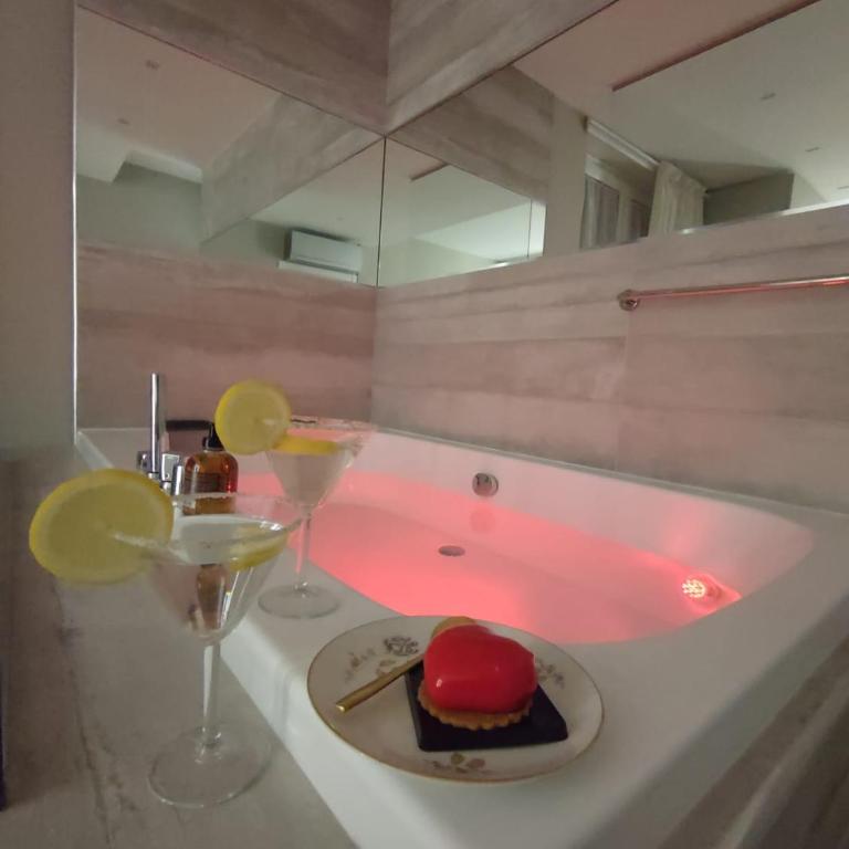 il sogno di afrodite luxury b and b - Camera Matrimoniale Deluxe con Vasca - 34