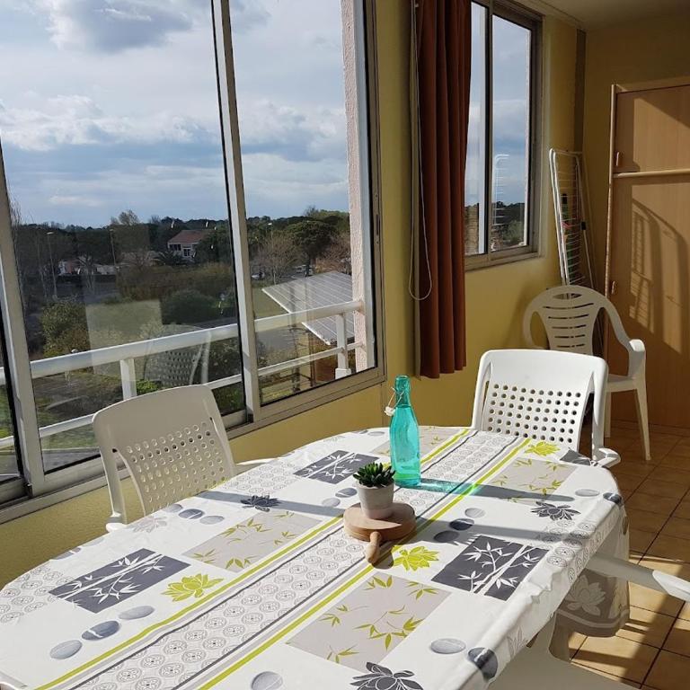 Cap d'Agde Antinea, Plage Rochelongue, Piscine et Parking - Appartement 1 Chambre - 3