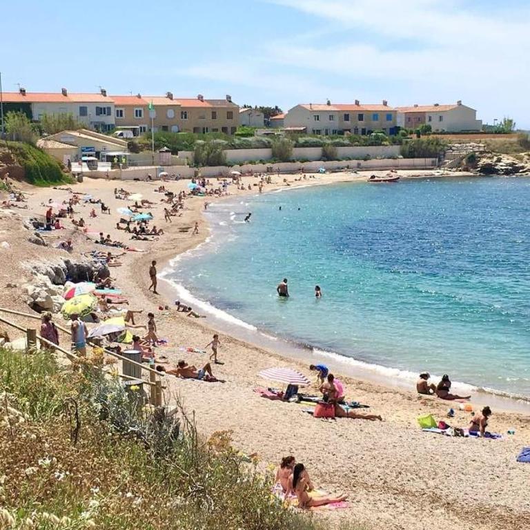 STUDIO RDJ TERRASSE PISCINE SANARY SUR MER Proche plages à pieds - Apartment mit 1 Schlafzimmer - 18