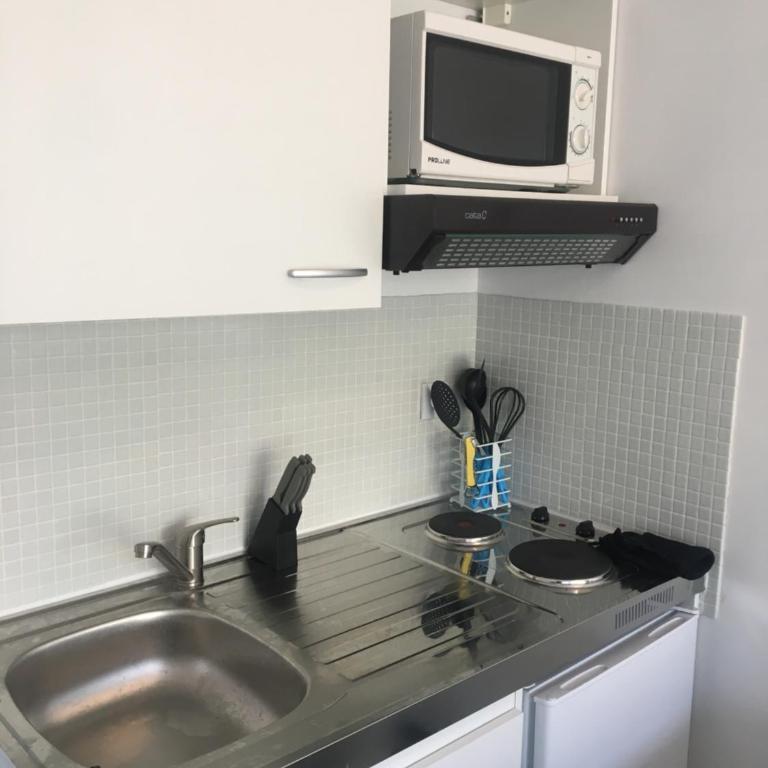 Cannes center terrace AC Wifi 200 m from sea behind Martinez - Apartamento Estudio con balcón - 8