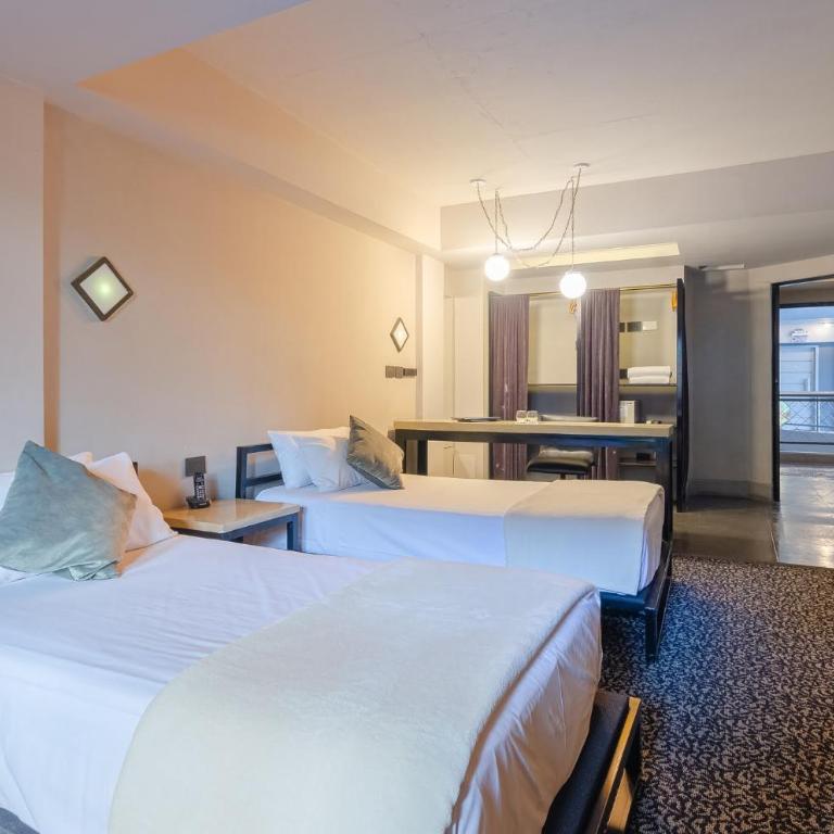 Prodeo Hotel + Lounge - Habitación Doble Superior - 2 camas - 2