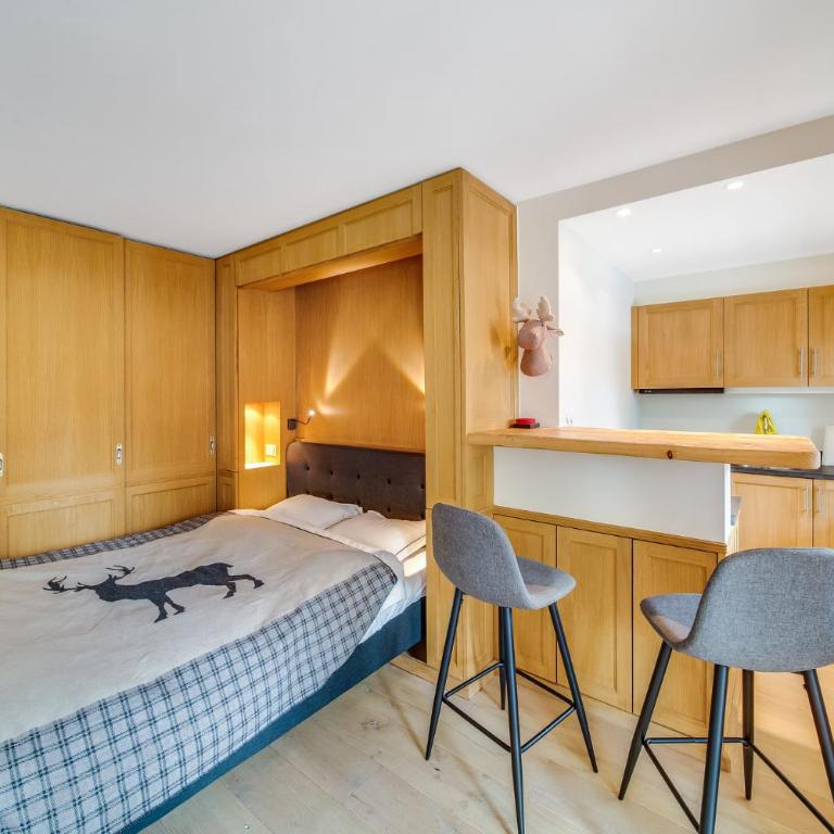 Lovely studio in Crans’ center - Studio Lit Queen-Size - 2