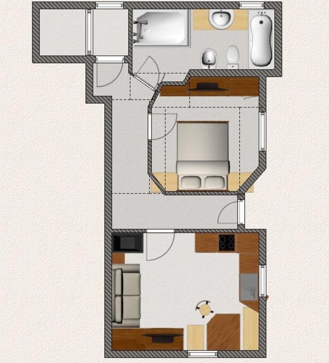 Apartments Villa Gardena - Gardenahotels - Appartamento con 1 Camera da Letto - 14