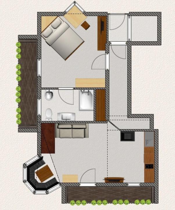 Apartments Villa Gardena - Gardenahotels - Appartamento con 1 Camera da Letto - 16