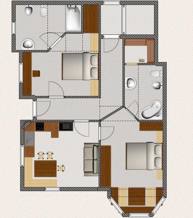 Apartments Villa Gardena - Gardenahotels - Appartamento con 2 Camere da Letto - 18