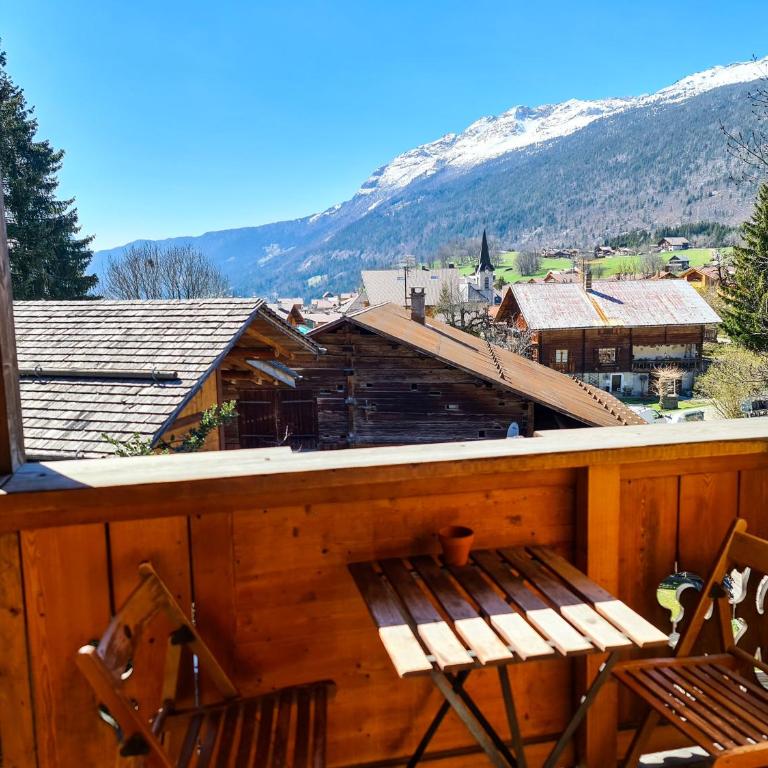 Studio Lachat - Centre village, vue montagnes - AravisTour - Studio - 13