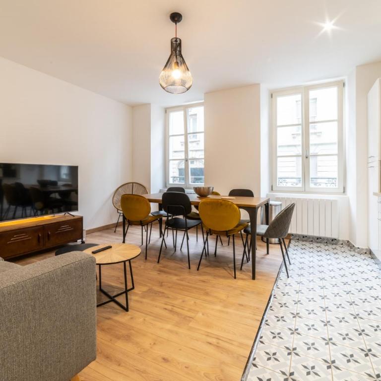 Le convivial, appartement Centre ville Mulhouse - Apartment mit 3 Schlafzimmern - 9
