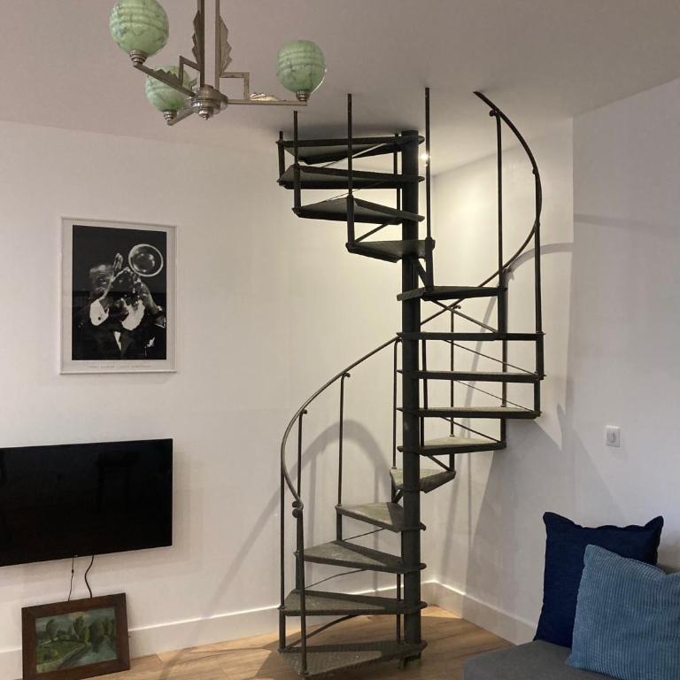 JAZZ - Appart original 5pers rdch arrière cour calme, patio - Apartamento de 1 dormitorio - 1