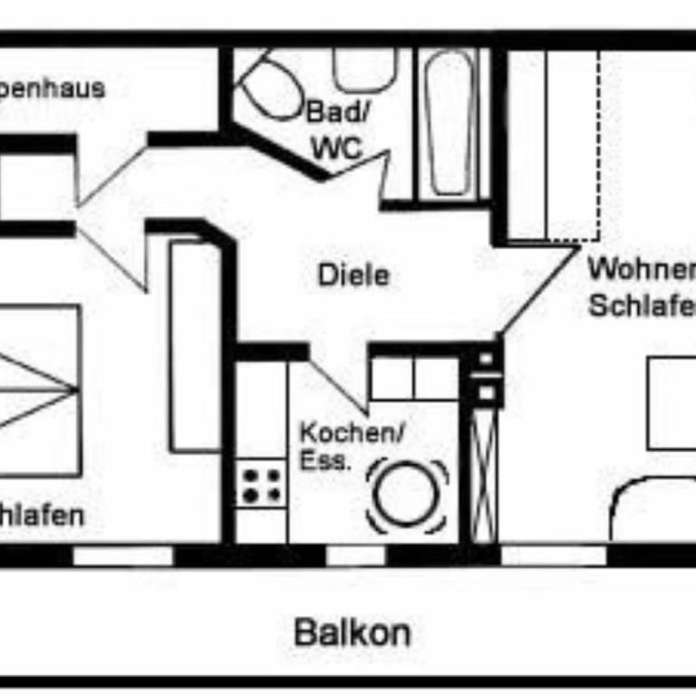 Ferienwohnung Zweng - Appartamento con 1 Camera da Letto - 18