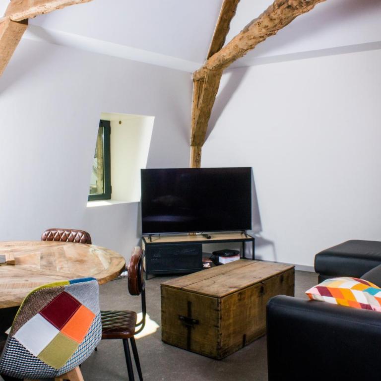 Le Remarquable , appartement avec climatisation - Two-Bedroom Apartment - 5