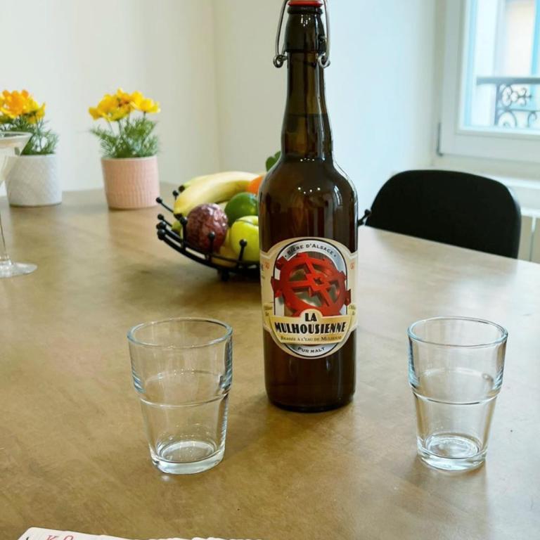 Le convivial, appartement Centre ville Mulhouse - Apartment mit 3 Schlafzimmern - 23