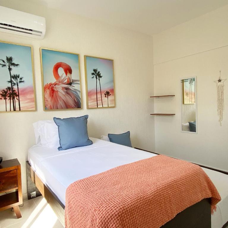 Kuxaan Cielo Terraza privada y comodidad a pocos minutos de la playa - Three-Bedroom Apartment - 42