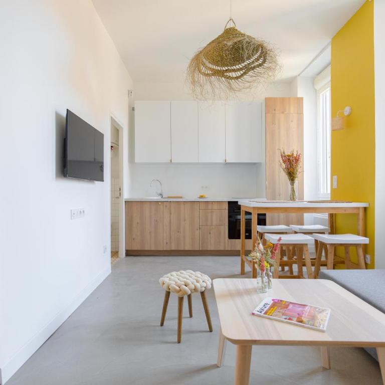 Charmant T3 à proximité du Vieux-Port avec Clim - 4min à pied du métro - Appartement 2 Chambres - 1