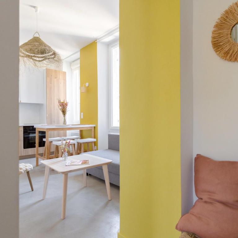 Charmant T3 à proximité du Vieux-Port avec Clim - 4min à pied du métro - Appartement 2 Chambres - 2