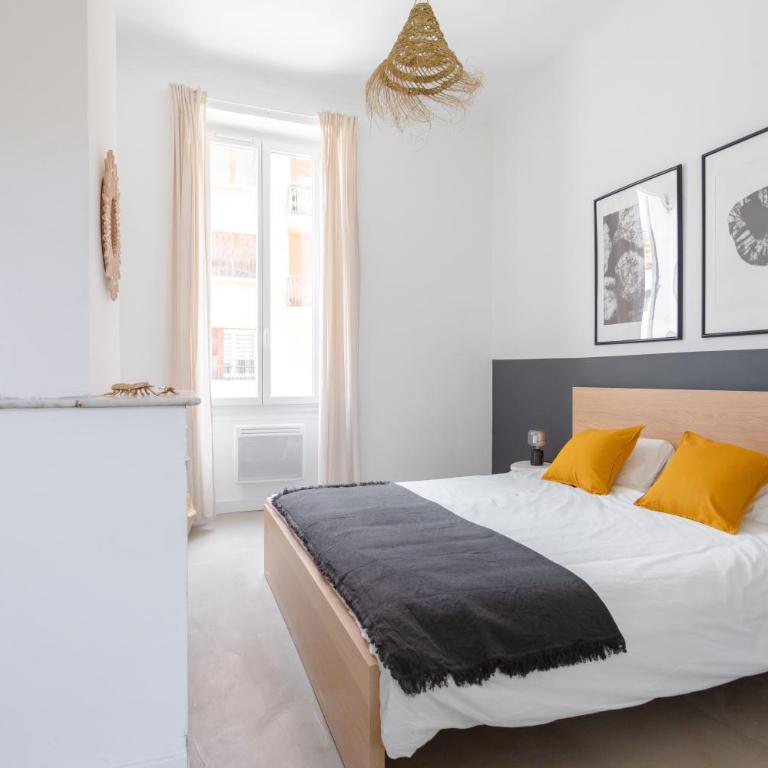 Charmant T3 à proximité du Vieux-Port avec Clim - 4min à pied du métro - Appartement 2 Chambres - 8