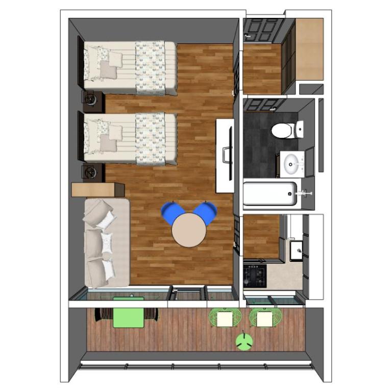 Eddy's Rest & Relax - Munich East - One-Bedroom Apartment - 13
