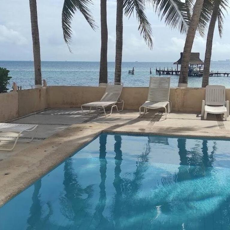 Cancun departamento en la playa de Puerto Juarez - Apartamento de 2 dormitorios - 9