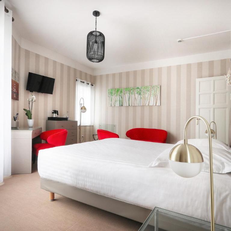 Best Western Hôtel Brittany La Baule Centre & Plages - Chambre Lit Queen-Size Supérieure avec Vue sur Mer - Non-Fumeurs - 6