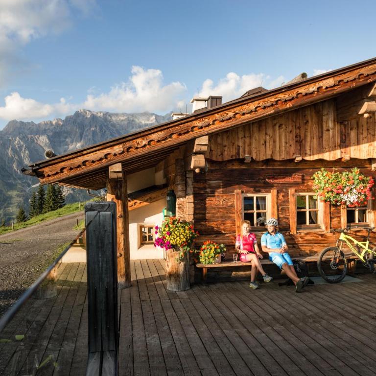 Aparthotel Bergtraum - Apartment mit 1 Schlafzimmer und Balkon - 22