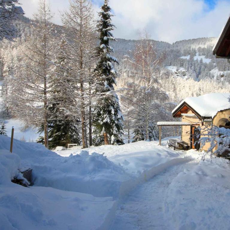 Maison Emme - Gîtes nature en Queyras - Cottage - Vue sur Jardin - 2
