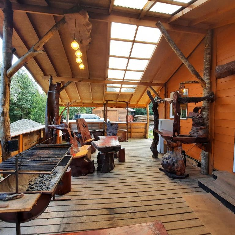 Pillang Likan tinas calientes, el poder del Volcan - Two-Bedroom House - 1