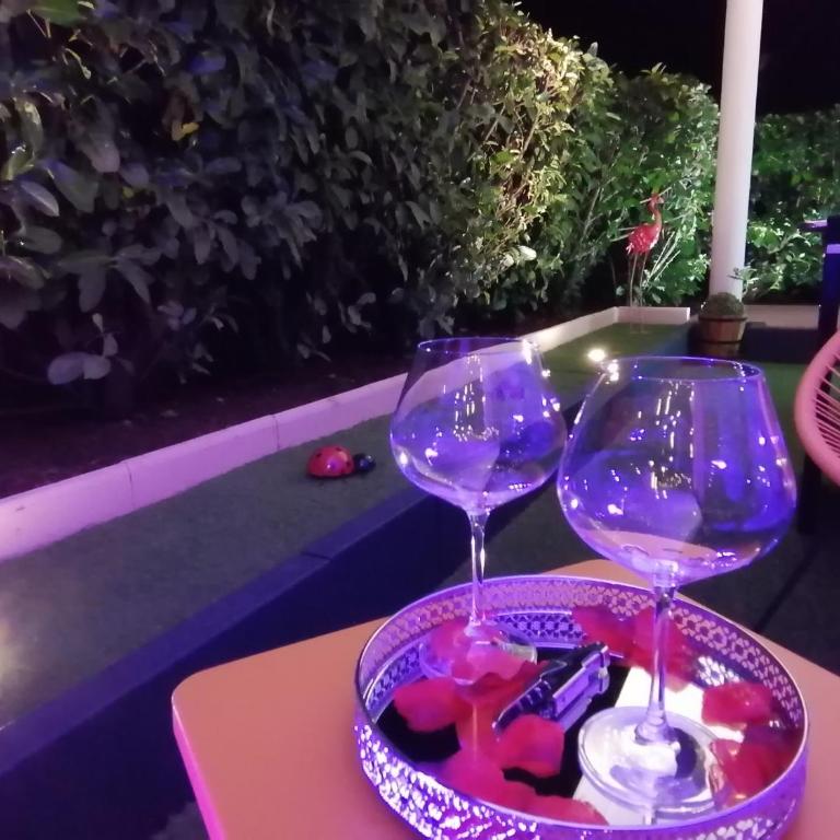 Romantisme et glamour 2 avec spa , clim et jardin - Appartamento con 1 Camera da Letto - 2