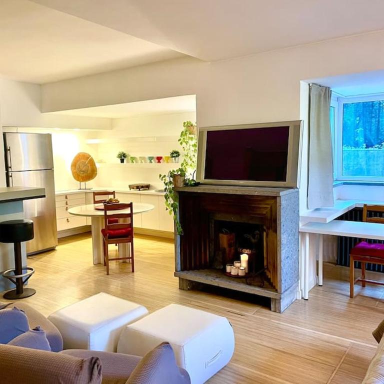 Farnesina Ponte Milvio Foro Italico luxury loft with private box parking - Superior Familienzimmer - 1