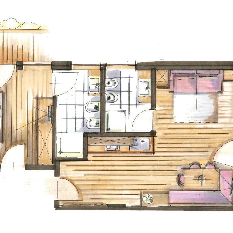 Garni Appartement Alpenresidence - Apartamento con vistas a las montañas - 27