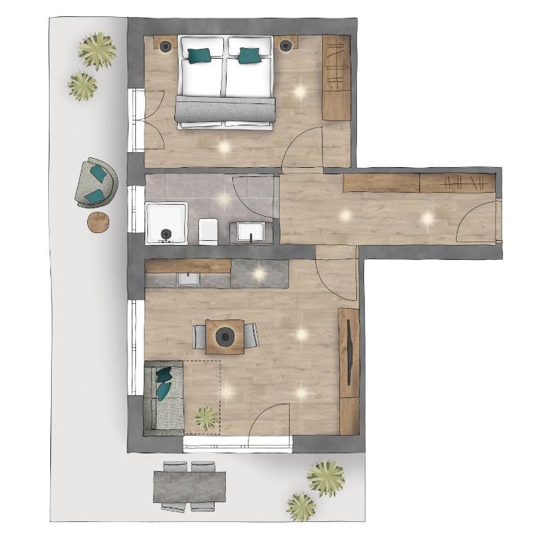 Lieblingsplatzl - Das Apartmenthaus - Apartment mit Blick auf die Berge - 1