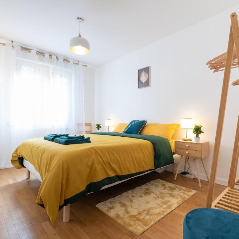 LE STELLA - HYPERCENTRE GARAGE GRATUIT WiFi NETFLIX AMAZON PRIME PROCHE PARC TETE D'OR - Appartement 1 Chambre - 6