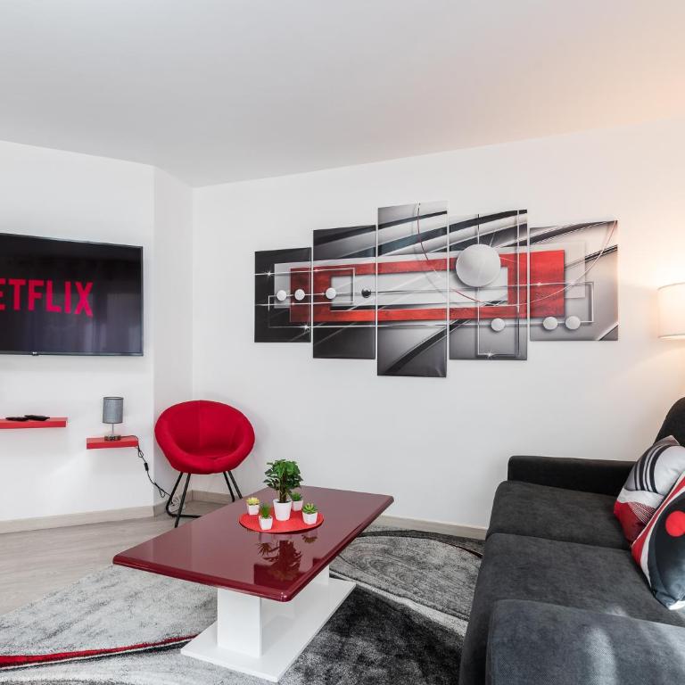 LE STELLA - HYPERCENTRE GARAGE GRATUIT WiFi NETFLIX AMAZON PRIME PROCHE PARC TETE D'OR - Appartement 1 Chambre - 1