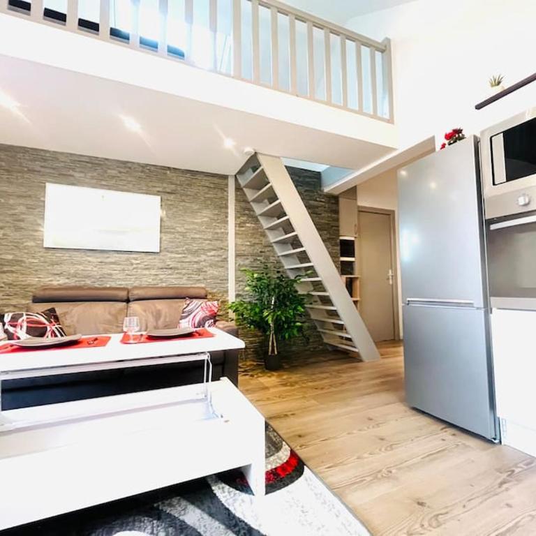 Le Red Loft à 5min du centre-ville avec parking privatif gratuit - Appartamento con 1 Camera da Letto - 18