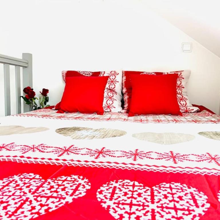 Le Red Loft à 5min du centre-ville avec parking privatif gratuit - Appartamento con 1 Camera da Letto - 38