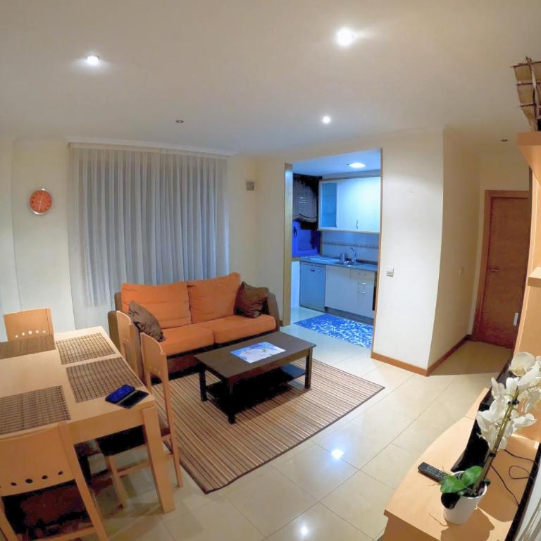 Precioso apartamento con piscina y jardín frente a la Toja - Apartamento de 1 dormitorio - 3