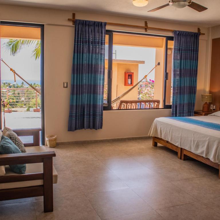 Hotel El Mirador - Habitación con cama extragrande y vistas al mar - 18