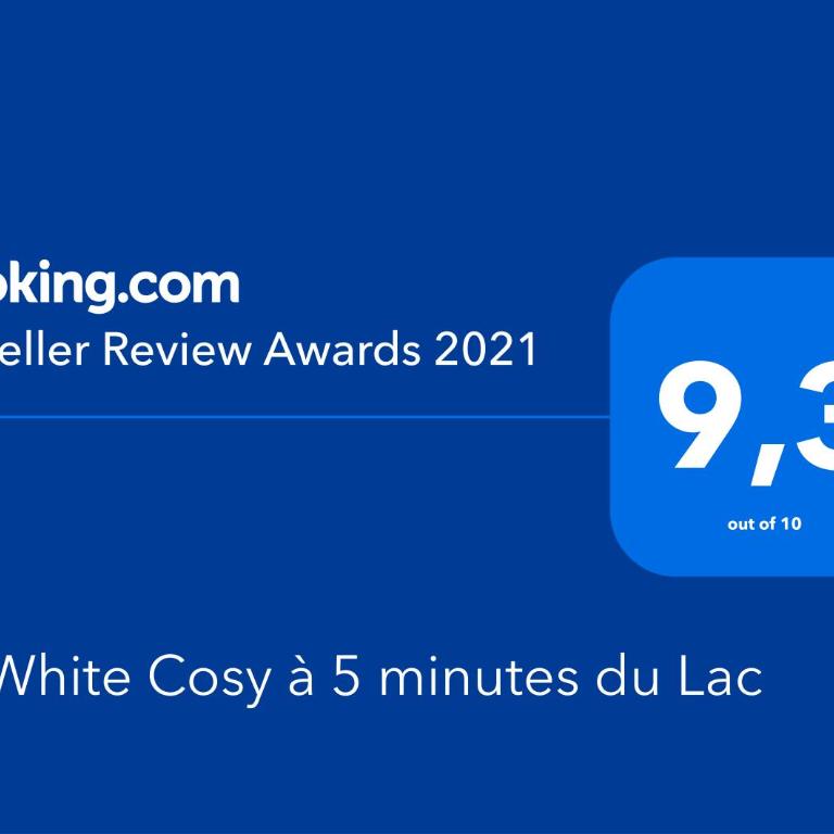 Le White Cosy à 5 minutes du Lac avec parking privatif gratuit - Appartement 1 Chambre - 18