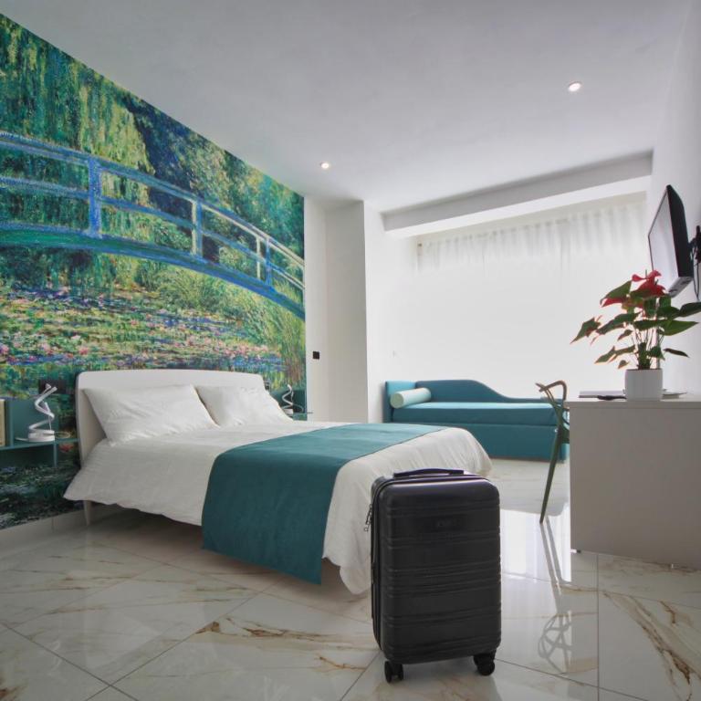 Be Coloured - Boutique Art Rooms in Naples - Camera Matrimoniale con Bagno Privato - 4