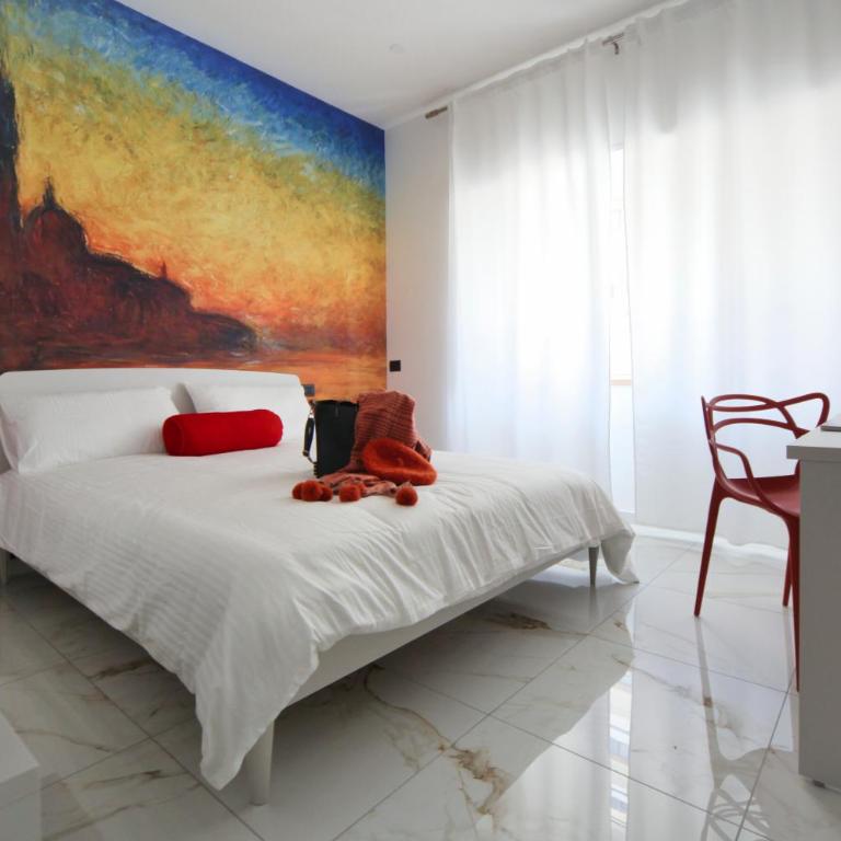 Be Coloured - Boutique Art Rooms in Naples - Camera Matrimoniale con Bagno Privato - 13