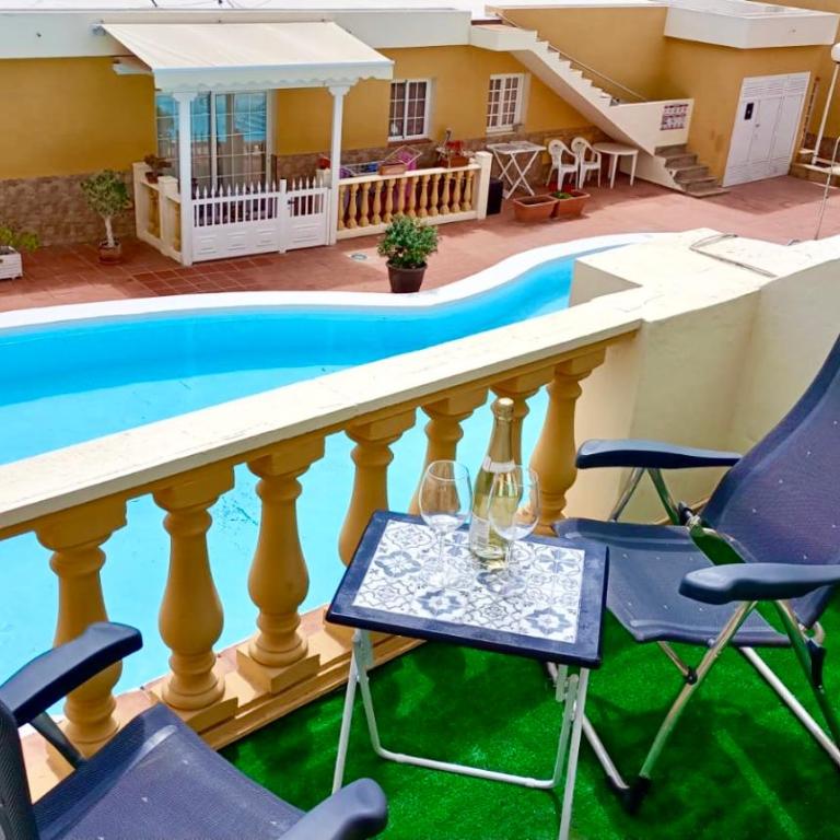 NEW Apartamento Caleta,Relax, Pool, Terrace, Wifi - One-Bedroom Apartment - 6