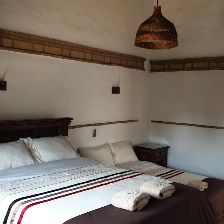 Casona Real Santa Barbara - Habitación Doble con cama supletoria - 2 camas - 2