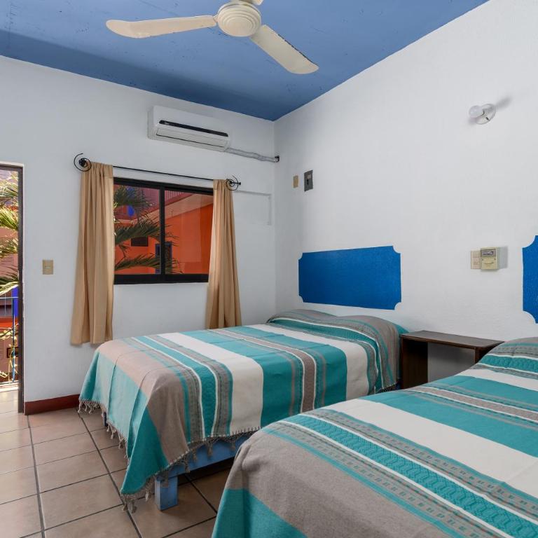 Hotel Costamar, Puerto Escondido - Habitación Doble Estándar - 1 o 2 camas - 1