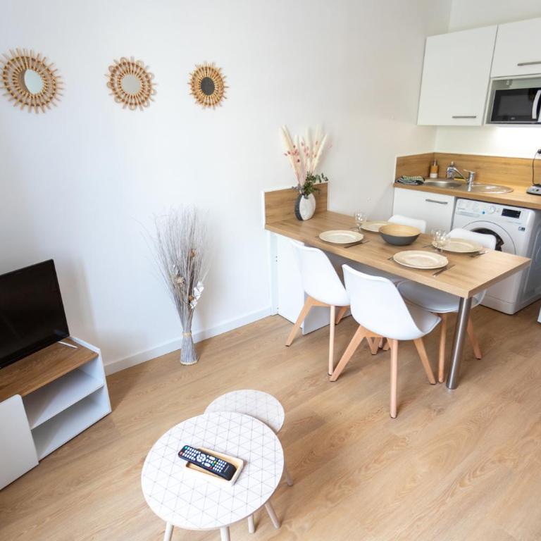 4 pers centre-ville / 300M Plage - Appartement 1 Chambre - 3