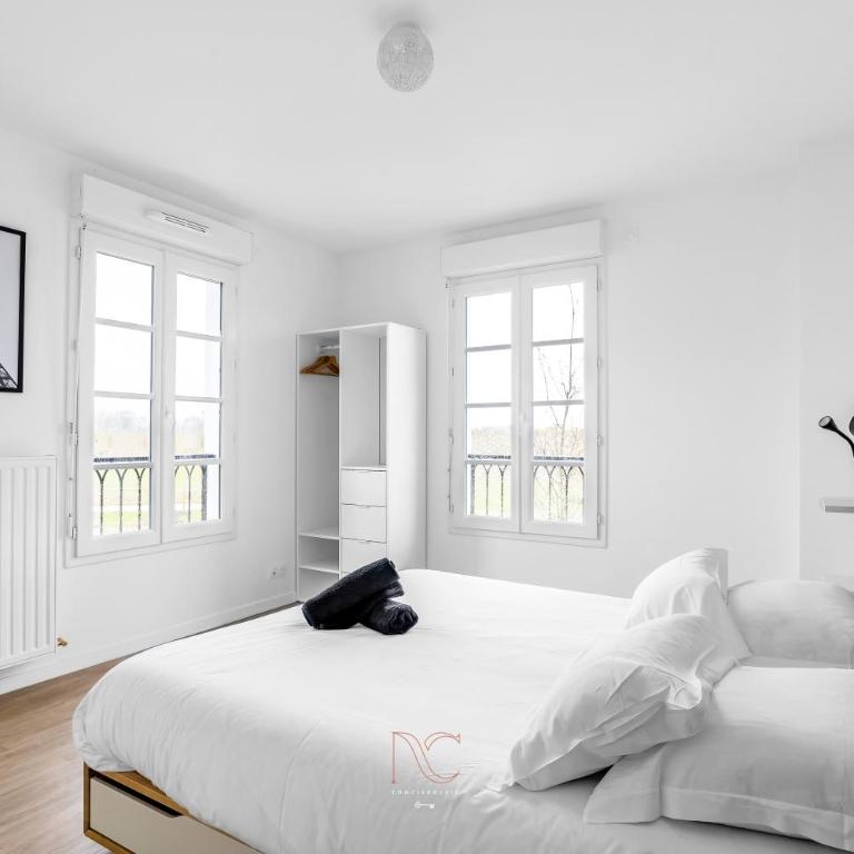 Disneyland-Paris 8pers,Parking, borne recharge VE, Wifi - Appartamento con 3 Camere da Letto - 12
