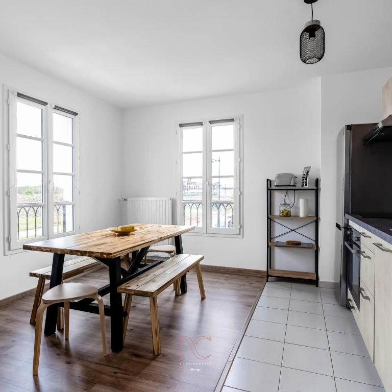 Disneyland-Paris 8pers,Parking, borne recharge VE, Wifi - Appartamento con 3 Camere da Letto - 10