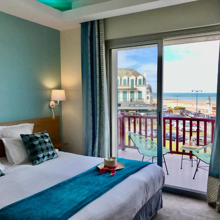 Hôtel Outre-Mer - Villa Le Couchant - Chambre Double Deluxe avec Terrasse - Vue sur Mer - 16